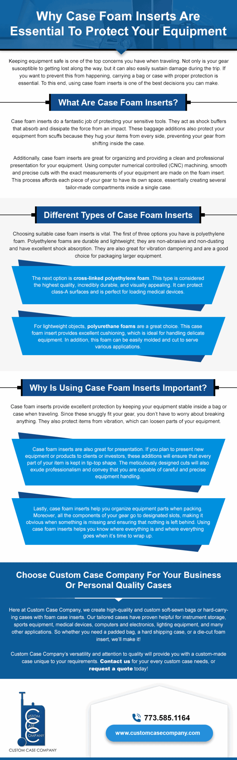 Why Case Foam Inserts Are Essential To Protect Your Equipment Why Case Foam Inserts Are Essential To Protect Your Equipment